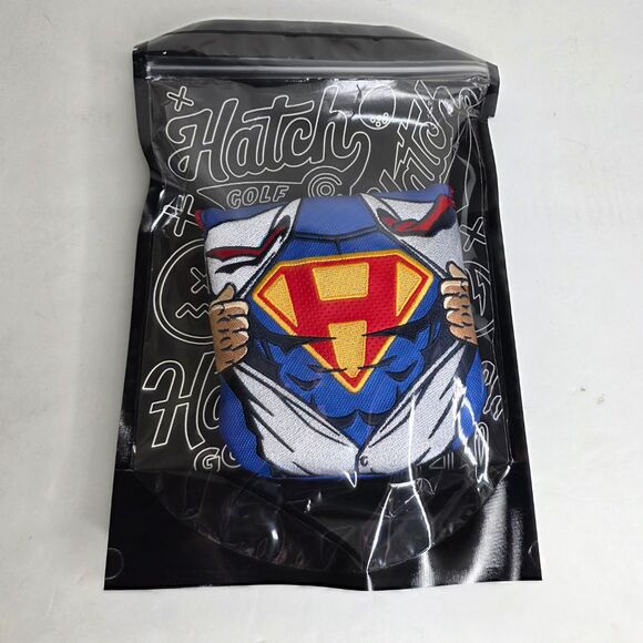 Hatch Golf - Hero Revealed Superman Mallet Cover Center Shaft Large - NEW - Picture 2 of 3